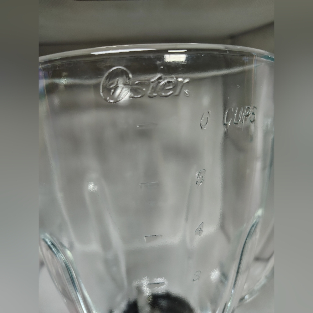 Oster 6 Cup Glass Replacement Blender Pitcher Jar and Blade 148381 NO LID